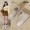 ZHR【7.5cm】则则厚底水钻小白鞋女2026春新款轻便百搭增高休闲鞋 商品缩略图2