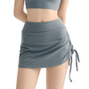 【3~5天发货】跃牌【美度空间】系列 侧腰抽绳瑜伽短裙女裸感防走光遮臀运动裙裤DQ62010 商品缩略图2