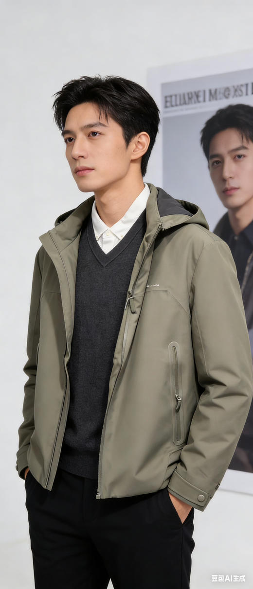 阿尔皮纳袋鼠羽绒服 商品图0