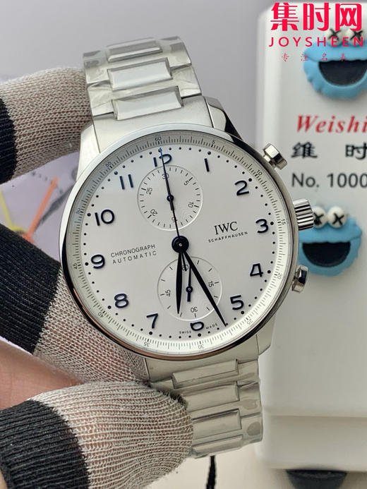 ZF万国葡萄牙计时系列 ZF葡计钢带款 V2版透底款 葡计背透款 丹东7750机 男士腕表 商品图1