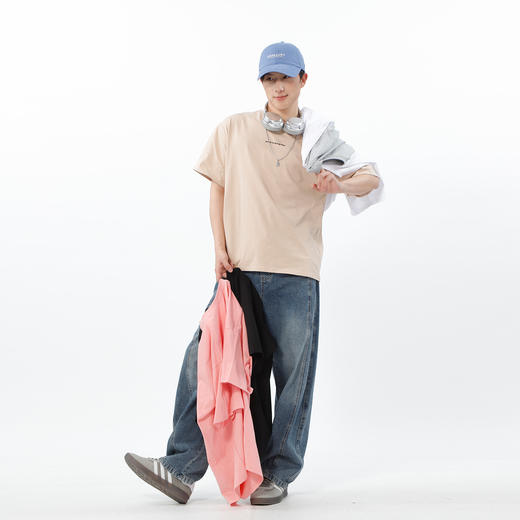 基础精梳棉T恤-纪念日百货门店同款169255199 商品图3