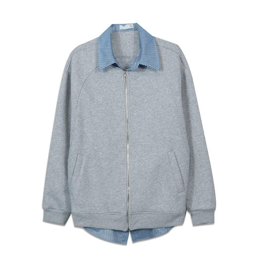 条纹拼接假两件外套-纪念日百货门店同款169251260 商品图4