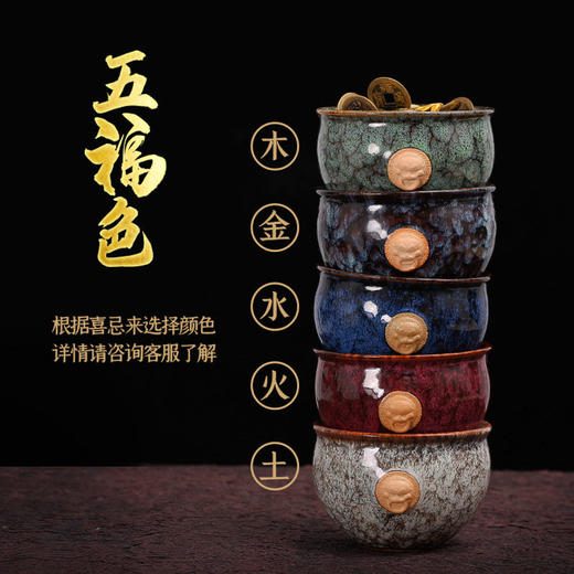 【祈愿吉品】聚宝盆摆件狮子黄铜元宝客厅办公室店铺开业送礼 商品图2