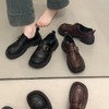 【YW】无忧购英伦风百搭基础款乐福鞋女复古皮鞋女单鞋5801（3.1截单后3-7天发货) 商品缩略图0