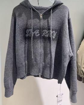 NC连帽图案拉链毛织开衫51019 冬季 092954012258