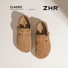 ZHR复古勃肯鞋女2026春季新款懒人一脚蹬两穿半拖鞋内增高休闲鞋 商品缩略图6