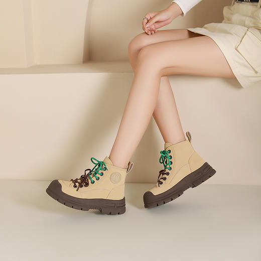 【品牌补贴79元】卓诗尼马丁靴百搭短靴大黄靴 商品图4