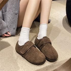 HF复古百搭魔术贴毛毛鞋加绒勃肯鞋(LH)(LD)-纪念日百货167693072