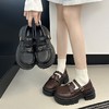 【YW】无忧购英伦风厚底乐福鞋女2026春季新款复古增高小皮鞋H9275（3.1截单后3-7天发货) 商品缩略图0