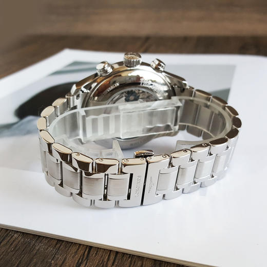 【95新】LONGINES 浪琴L2.859.4.92.6自动机械机芯日期显示、计时44MM（男款）名匠系列精钢240126NJ31 商品图6