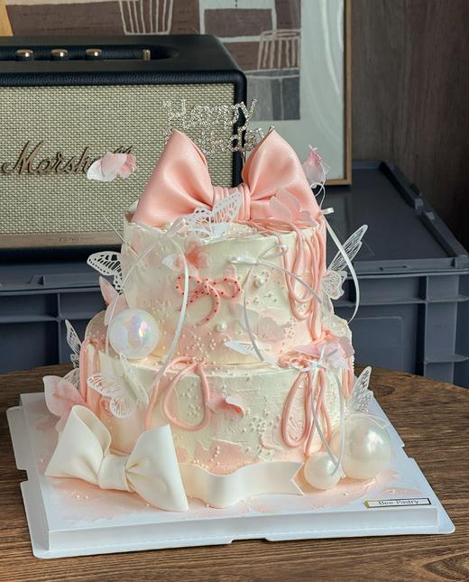 网红蝴蝶蛋糕E款 蝴蝶结 商品图1