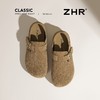 ZHR复古勃肯鞋女2026春季新款懒人一脚蹬两穿半拖鞋内增高休闲鞋 商品缩略图5