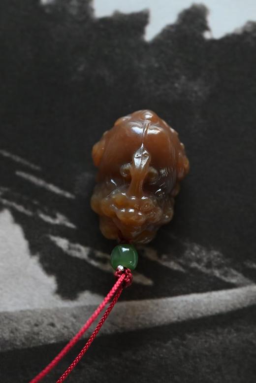 阖家守护·貔貅糖玉吊坠【 嘉石2632】 商品图5