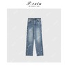 A008潘依绣丁丁宠粉明线设计感内里磨毛小脚牛仔裤 Q6730 商品缩略图0