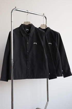 STU Coach Jacket Logo 纯色梭织教练夹克外套WT975