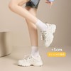 ZHR【增高5cm】免系带运动休闲鞋小白鞋2025春季内增高厚底运动鞋 商品缩略图1