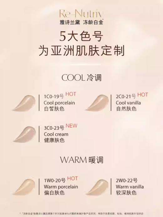 ESTEE LAUDER雅诗兰黛 白金粉底液【下单备注色号】 商品图3