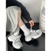 【YW】无忧购春季新款厚底增高网面透气轻便撞色休闲运动老爹鞋MIS-5681（3.7截单后3-7天发货) 商品缩略图3