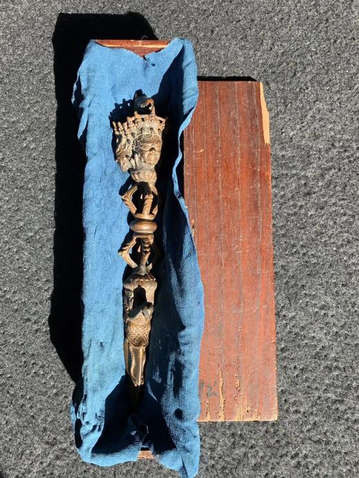 藏传青铜马头金刚橛法器，顺丰包邮 商品图14