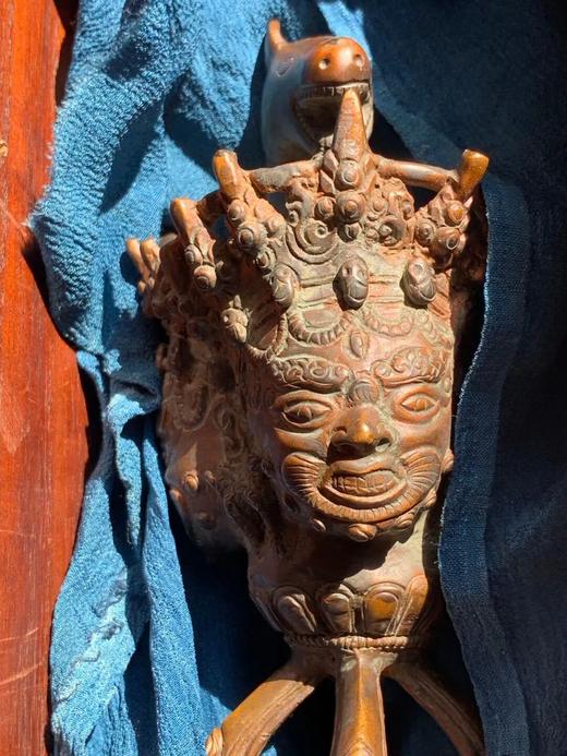 藏传青铜马头金刚橛法器，顺丰包邮 商品图8