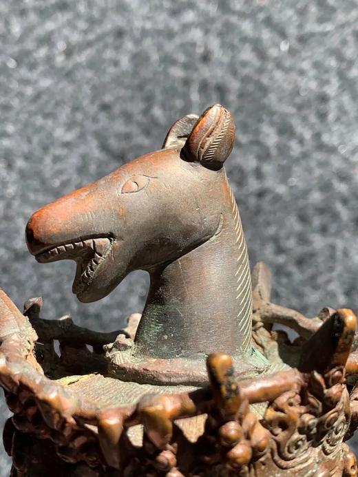 藏传青铜马头金刚橛法器，顺丰包邮 商品图12