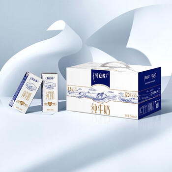 蒙牛特仑苏纯牛奶250ml*12盒 送礼佳选 送礼整箱牛奶 商品图2
