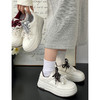 【YW】无忧购春季新款厚底增高撞色百搭板鞋休闲小白鞋MIS-6851（3.7截单后3-7天发货) 商品缩略图0