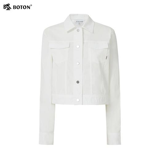 波顿女士春夏季士美式休闲修身显瘦短款夹克LJ936125 商品图5