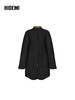 HIDEMI 设计感美丽奴羊毛简约立领双面穿双层复合中长款西装外套 商品缩略图12