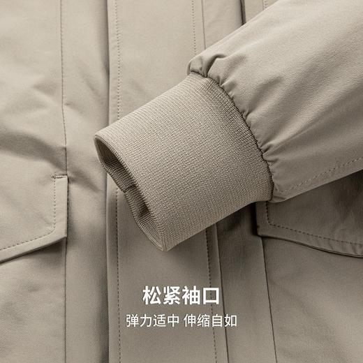 【易打理】圣得西青年男款立领休闲夹克2026新款春季百搭工装外套 商品图9