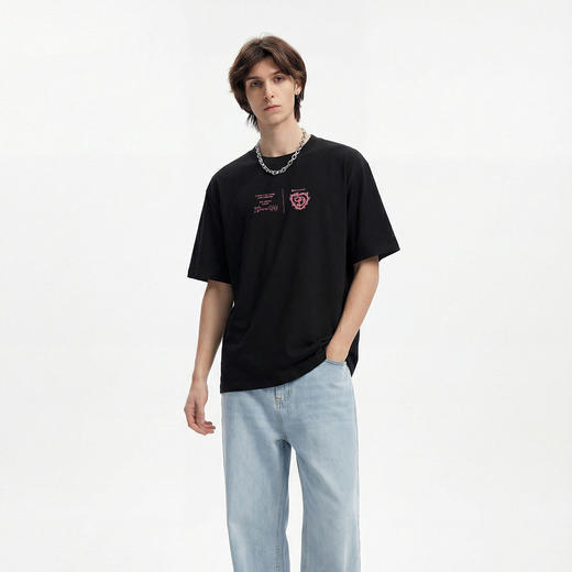 IDEVERRAY小众设计感上衣情侣送礼高级感新品礼盒精致时髦短袖T恤 商品图3