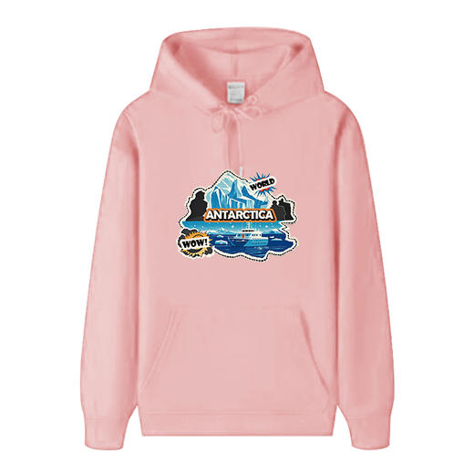 南极之旅纯棉连帽时尚卫衣（厚款） 商品图1