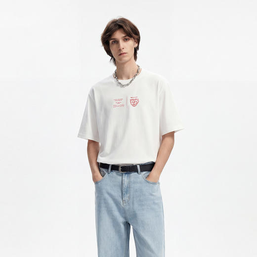 IDEVERRAY小众设计感上衣情侣送礼高级感新品礼盒精致时髦短袖T恤 商品图1