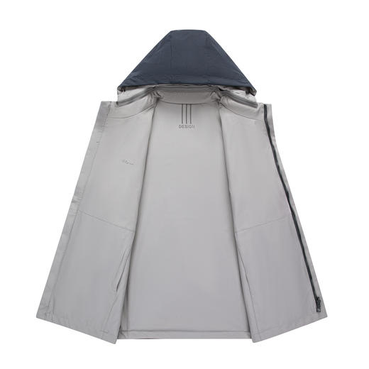 【可脱卸帽】圣得西一衣四穿连帽男士夹克26年春季简约通勤风外套 商品图12