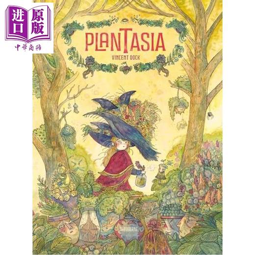 预售 【中商原版】【法文版】法 植物王国 10岁以上 奇幻类图像小说 Plantasia Edition 2026 法文原版 Vincent Dock 商品图0