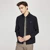 德鲨男装翻领夹克2026春季新款纯色休闲上衣男士短款外套 商品缩略图2