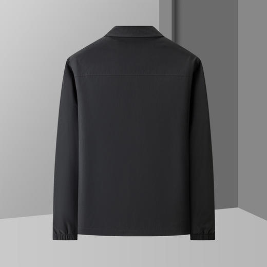 【舒适有型】圣得西男款超火外套夹克2026年春季翻领质感细腻上衣 商品图12