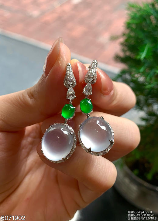 蛋面耳钉【6071902】具体价格微信咨询 商品图0