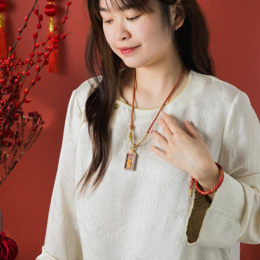 菜菜家生肖本命佛小金条唐卡|非遗传承大师制作，以十二生肖守护神作画 商品图2
