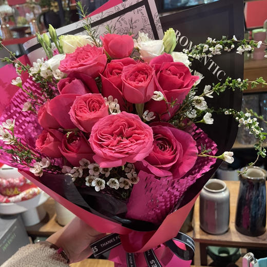 【粉恋魅影】弗洛伊德主题色精美花束 商品图1