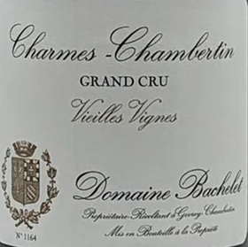 Domaine Denis Bachelet Charmes-Chambertin Grand Cru Vieilles Vignes丹尼斯巴舍莱酒庄香牡香贝丹特级园老藤红葡萄酒2022