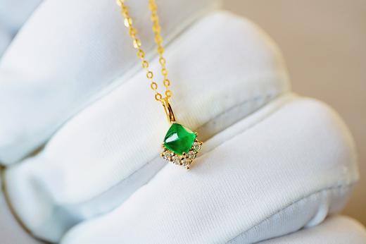 0.5ct祖母绿吊坠 商品图6