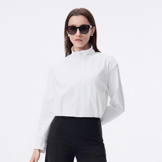 TITIKA花苞防晒夹克女宽松短款休闲跑步户外运动外套11243 商品图1