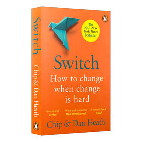 瞬变行为设计学 英文原版 Switch How to change things when change is hard 经管励志书籍 进口原版英语书 全英文版