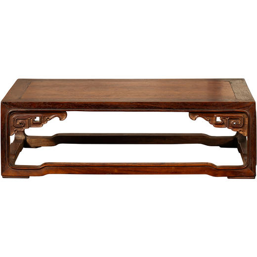 清	红木拐子纹四面平器座 商品图5