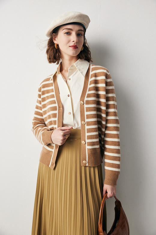 PALUOPO/PLV领女开衫ET23027R-A/约重325g帕罗 商品图6