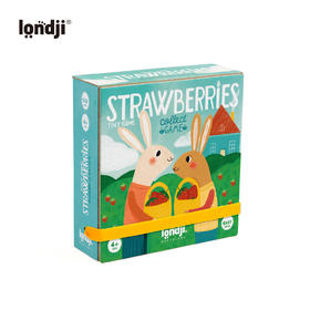 londji 草莓大作战 小小桌游 收集任务 适合4岁+ 西班牙品牌 TG001U