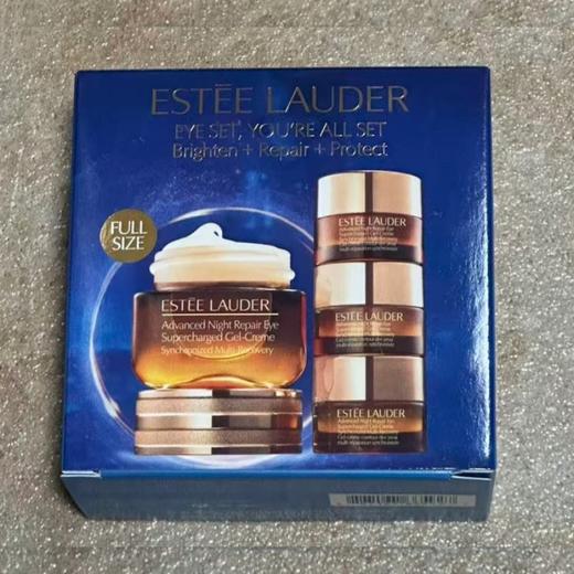 【送礼袋】雅诗兰黛小棕瓶眼霜一拖三套盒（15ml*1+5ml*3） 一般贸易 商品图11