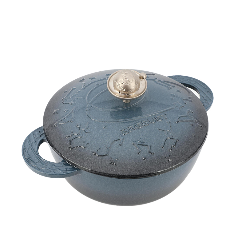 19675-BGJT2402 宝玑Breguet 星河绮梦系列24CM珐琅锅-银河蓝