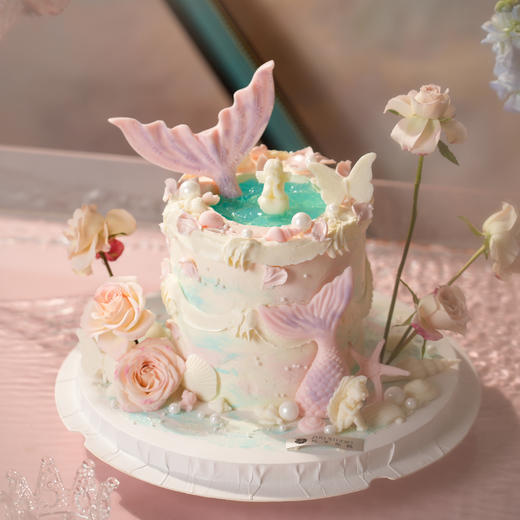 【不期而遇的浪漫】1.5磅 香草奶油芒果夹心口味 商品图1